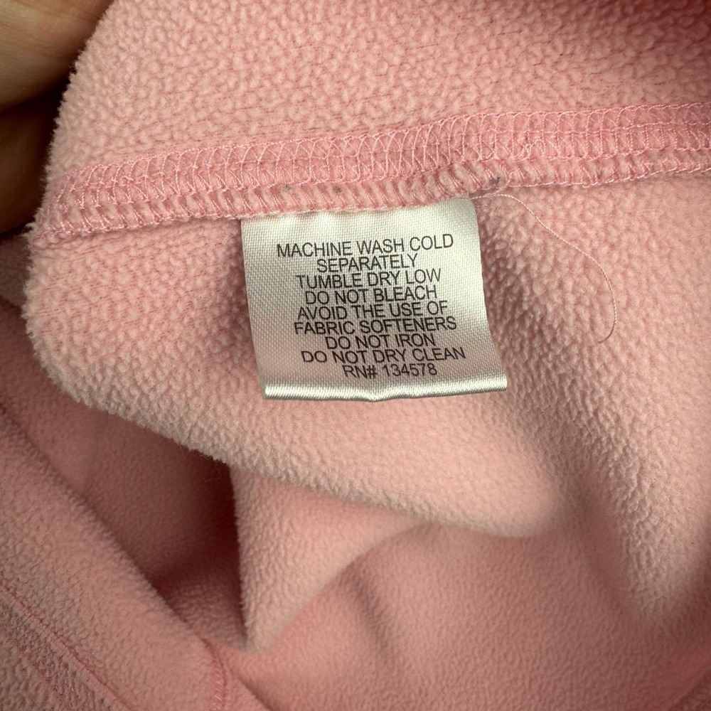 Vineyard Vines Women's S Pink Fleece 1/4 Zip Pullover Preppy Coastal Shep Ian - Picture 13 of 13